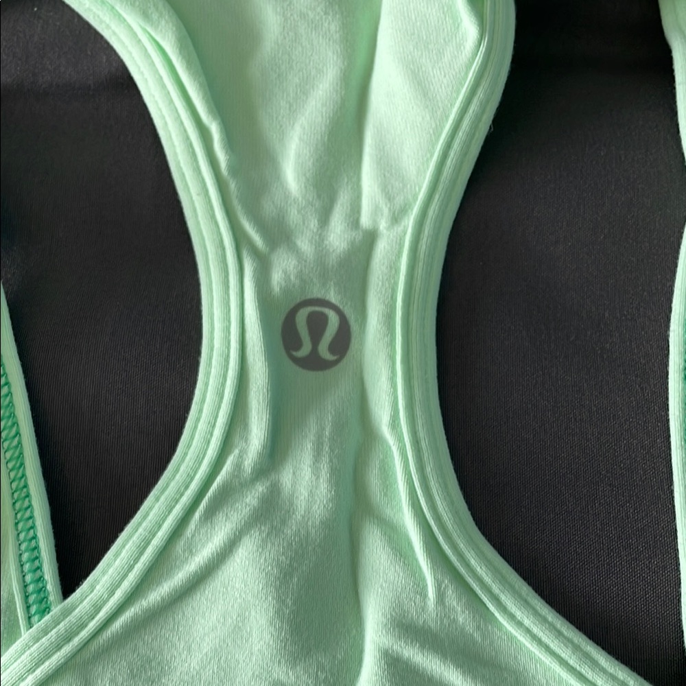 Mint Green Racerback Tank Top - Picture 3 of 4